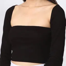 bonkers corner Bonkers Women Delilah Square Neck Crop Top image 2