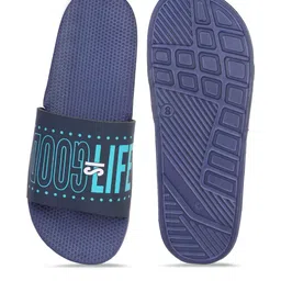 DRACKFOOT Men Blue Flip Flops image 4