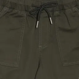 Allen Solly Junior Boys Regular Fit Cargo Styles Trousers image 4