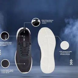 Duke Men Textile Running Shoes image 4