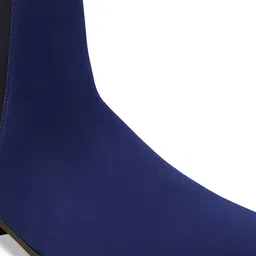 Bxxy Men Height Increasing Block Heel Square-Toe Chelsea Boots image 4