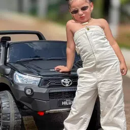 INCLUD Girls Off-Shoulder Basic Jumpsuit image 3