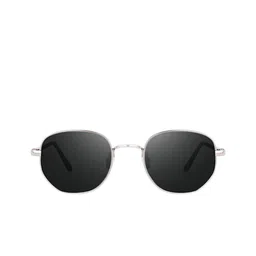 SPADEACES Unisex Black Lens & Silver-Toned Round Sunglasses With UV Protected Lens-picture-49