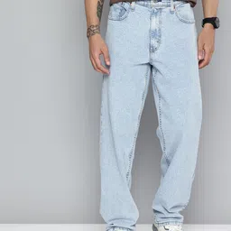 Levis Men 568 Straight Fit Light Fade Stretchable Jeans-picture-27