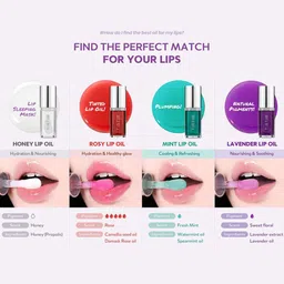 TIR TIR My Glow Lip Oil- 5.7 ml- Rosy image 4