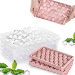 wens Plastic Ice Balls Tray with Lid (Assorted) image 1