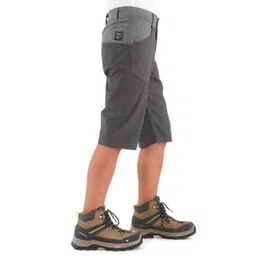 quechua Kid's Hiking Shorts Hike500 - Grey image 3