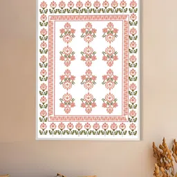 nestroots White & Peach-Coloured 1 Piece Canvas Religious Wall Paintings-picture-15