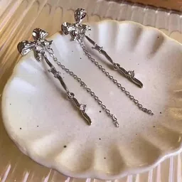 AKISON JEWELS Silver-Plated Earrings-picture-37