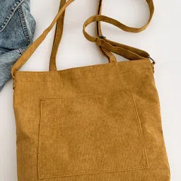 CORSICA Women Brown Tote Bag With 1 External Pocket-picture-23
