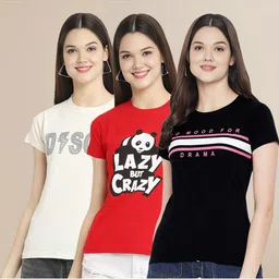 Metronaut Women Typography 3 T-shirt-picture-10