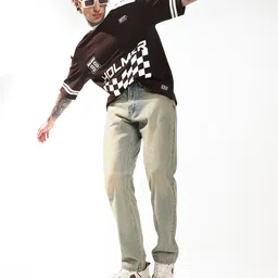 Hubberholme Men Comfort Relaxed Fit Heavy Fade Jeans image 4