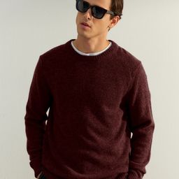Trendyol Men Woollen Raw Edge T-shirt-image-94