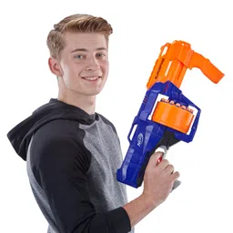 Nerf N-Strike Elite  Surgefire 15 Dart Gun - Blue Orange image 5