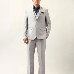 Arrow Slim-Fit Single-Breasted Three-Piece Suit image 4