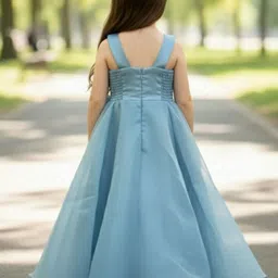 Lagorii Embellished Applique Maxi Dress image 4