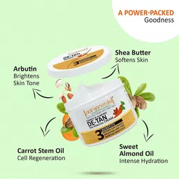 Aryanveda Carrot & Almond De-Tan Removal Cream - 50g image 5