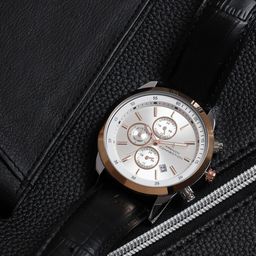 French Connection Men Dial & Leather Bracelet Style Straps Analogue Watch FCN093BL-R-White-picture-14