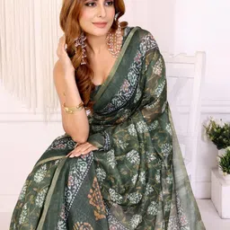 GULKEE FAB Silk Blend Saree image 2