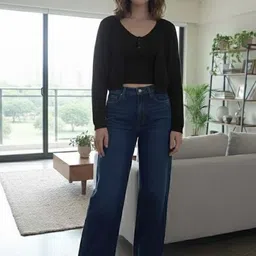 MARC LOUIS Woollen Crop Top image 2