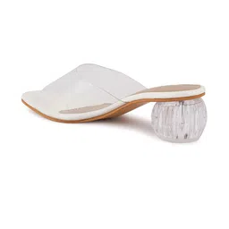 DressBerry Open Toe Block Heel Sandals image 4