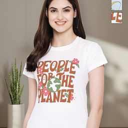 Tromko Women Pack of 3 Tom & Jerry Graphic Printed Round Neck Cotton T-shirts-picture-48
