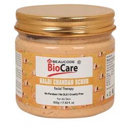 BEAUCODE BIOCARE Haldi Chandan Facial Therapy Face Scrub - 500 g-picture-21