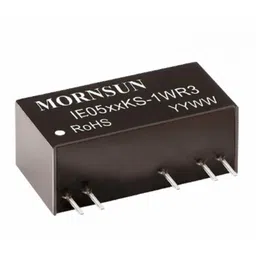 IE0515KS-1WR3 Mornsun 5V to ±15V DC-DC Converter 1W Power Supply Module - Compact SIP Package image 1