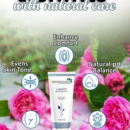 7daysnatural 7 DAYS V-White Intimate Area Brightening Cream-100gm image 5