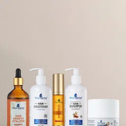 Riyo Herbs Set Of 5 Hair Care Combo - 300 ml-300 ml-50 ml-100 ml-200 ml image 2