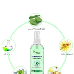 KAZIMA Green Face Cleanser Mist Toner -100 ml image 3