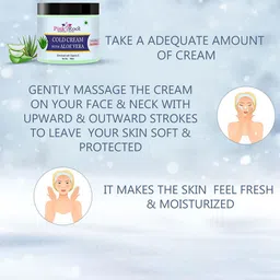 Pink Root Aloe Vera Cold Cream with Vitamin E - 100 ml image 4