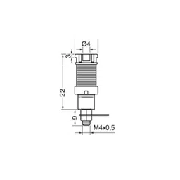 Type B Green 4mm Banana Plug Jack Socket 1KV /MAX 32A image 2