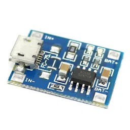 TP4056 1A Li-Ion Lithium Battery Charging Module - Micro B USB image 3