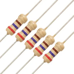 330 ohm Resistor - 1/2 Watt - 5 Pieces Pack image 1