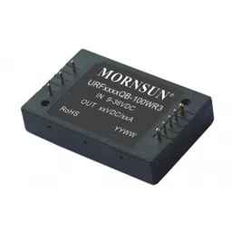 URF2424QB-100WR3 Mornsun 24V to 24V DC-DC Converter 100W Power Supply Module - Five Sided Metal Shielded Package image 1
