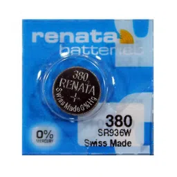 Renata 380 SR936W (Original) 1.55V 82mAh Silver Oxide Button Cell Battery image 1