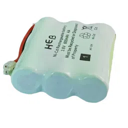HEB 3.6V 600mAh AA Ni-Cd High Energy Rechargeable Battery for Cordless Phone image 3