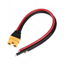 Amass AS150U-Female Connector with Wire 0.35m Connector image 1