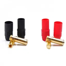 AS150 Anti Spark Self Insulating Gold Plated Bullet Connector - 1 Pair image 5
