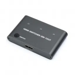 Waveshare HDMI 4K Switcher, 3 In 1 Out, One-Click Switch image 1