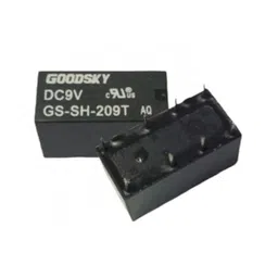 Goodsky 9V 2A DC GS-SH-209T 8 Pin DPDT PCB Mount Telecom Relay image 1