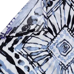 romee Beige Ethnic Motif 186 TC Cotton Double Sized Bedsheet With 2 Pillow Covers image 5