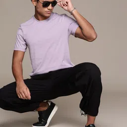 The Roadster Lifestyle Co. Round-Neck Relaxed Fit T-shirt-picture-48