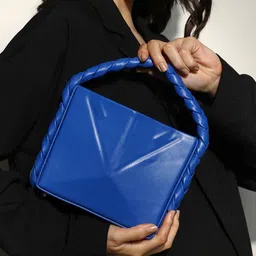 HAUTE SAUCE by Campus Sutra Leather Structured Sling Bag-picture-14