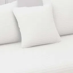 Trance Home Linen 6-Pcs Orange Striped Cotton Diwan Set image 2