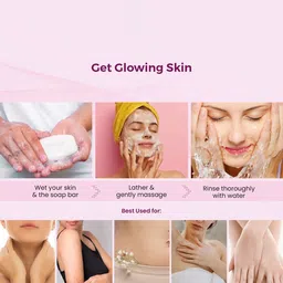 KOZICARE Set Of 3 Glycerin & Mint Bathing Bar - 75g Each image 3