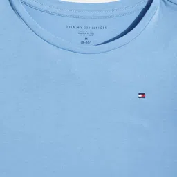 Tommy Hilfiger Girls Round-Neck Pure Cotton T-shirt image 2