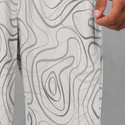 BULLMER Men Printed Relaxed-Fit Track Pants image 5