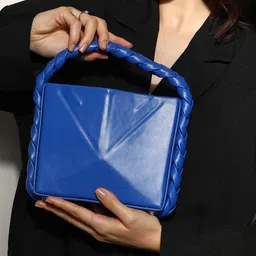 HAUTE SAUCE by Campus Sutra Leather Structured Sling Bag image 3